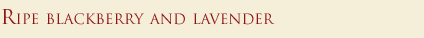Mora e Lavanda